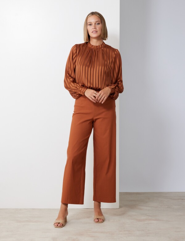 Pantalon Wide TERRACOTA