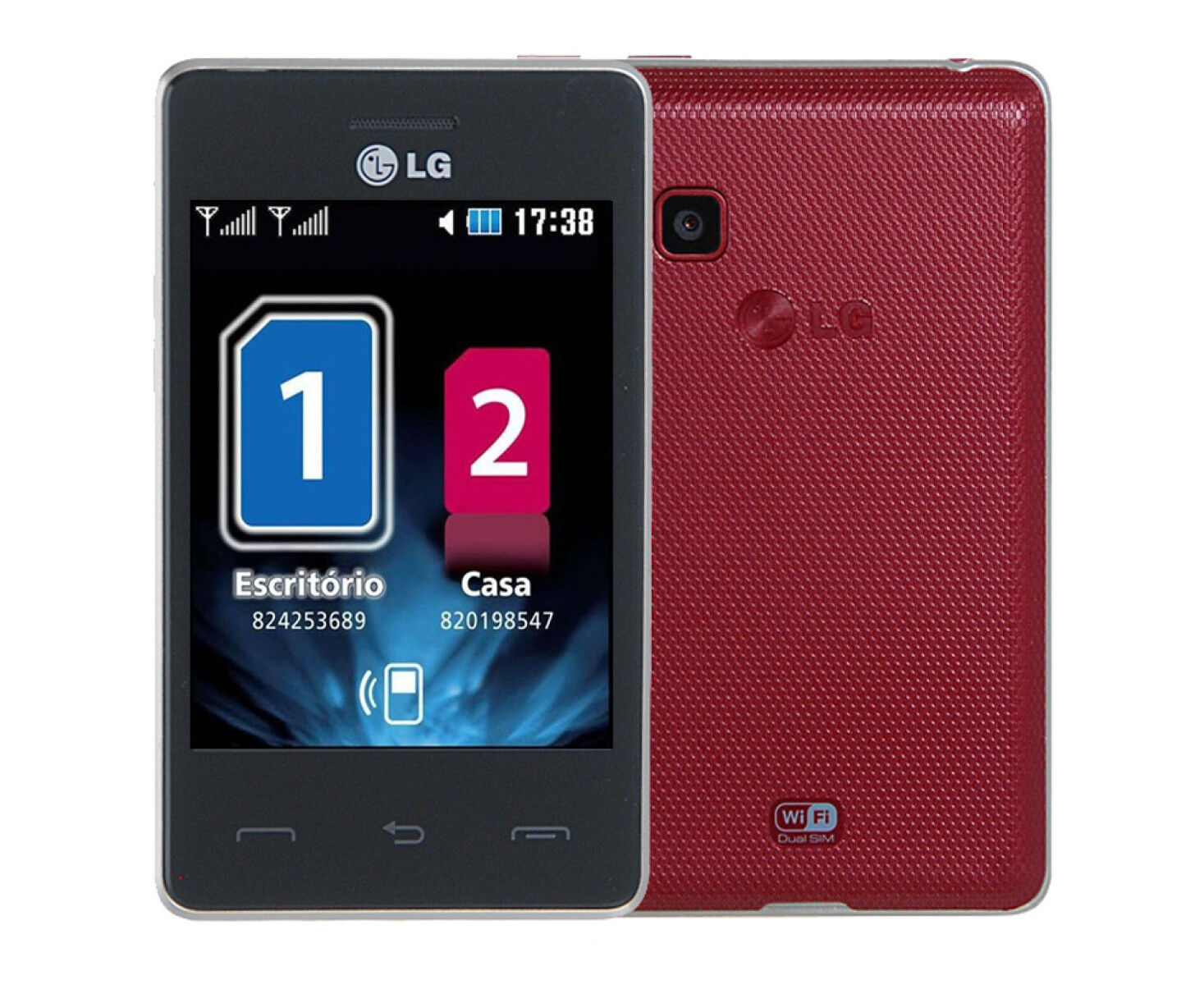 Lg T375 Cookie Smart Rojo 
