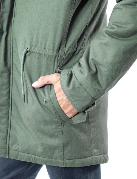 Campera O'Neill Parka Aggro Verde Militar