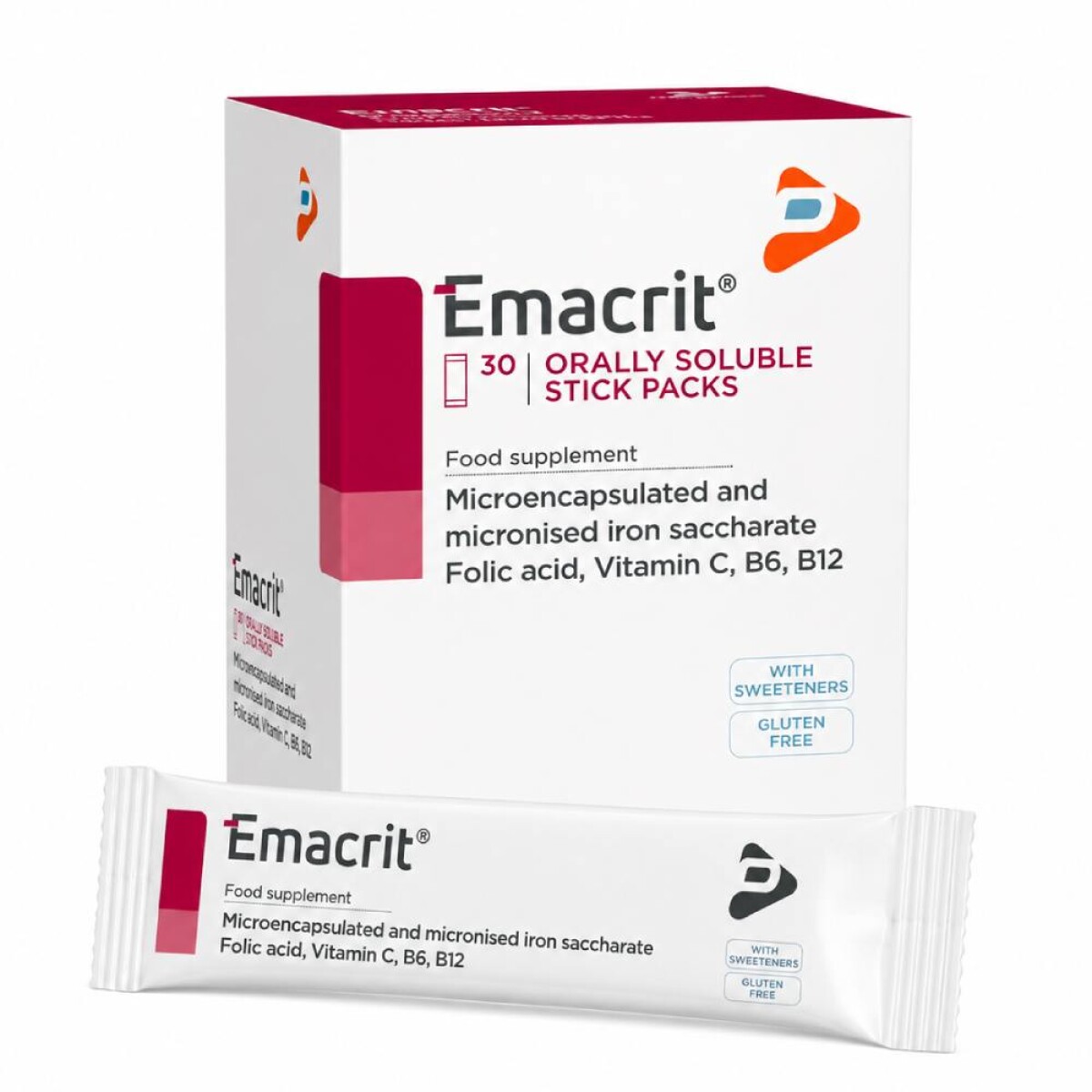 Emacrit Stick 30 Sobres 