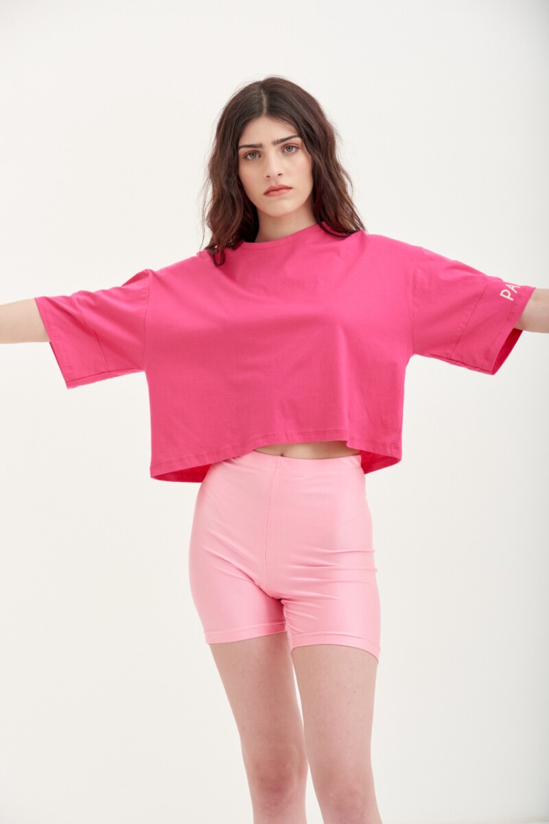 Calza Biker Rosa