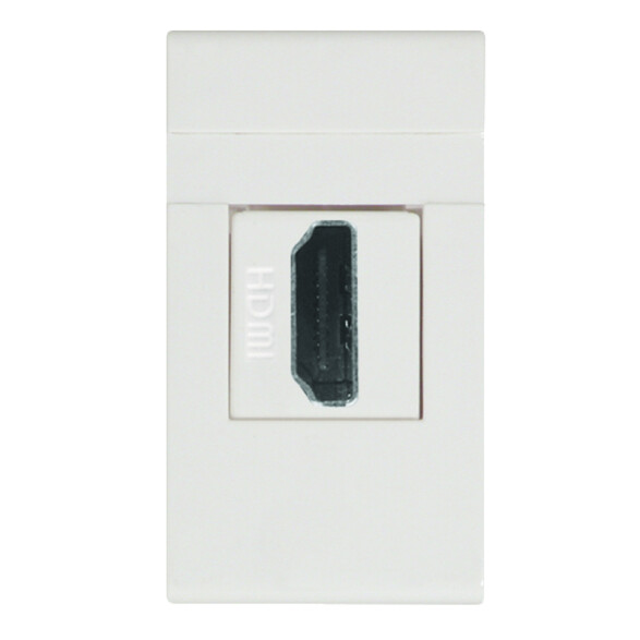 Módulo conector para HDMI - Duomo blanco C57924