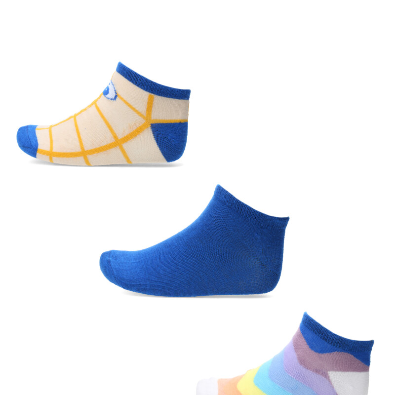Medias Miss Carol trainer colores x3 Multicolor