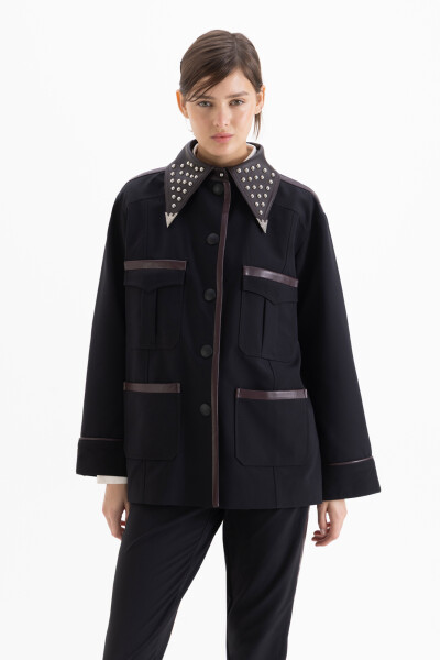 CHAQUETA BILLIE Negro