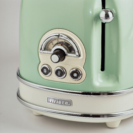 Tostadora 2 ranuras Vintage Verde Ariete Tostadora 2 ranuras Vintage Verde Ariete