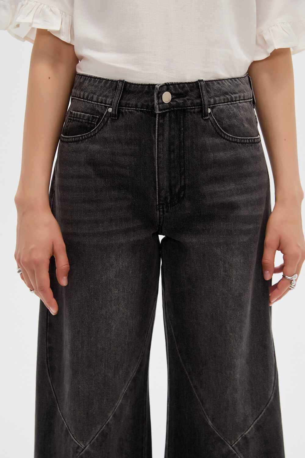 Pantalon Lund Gris Medio