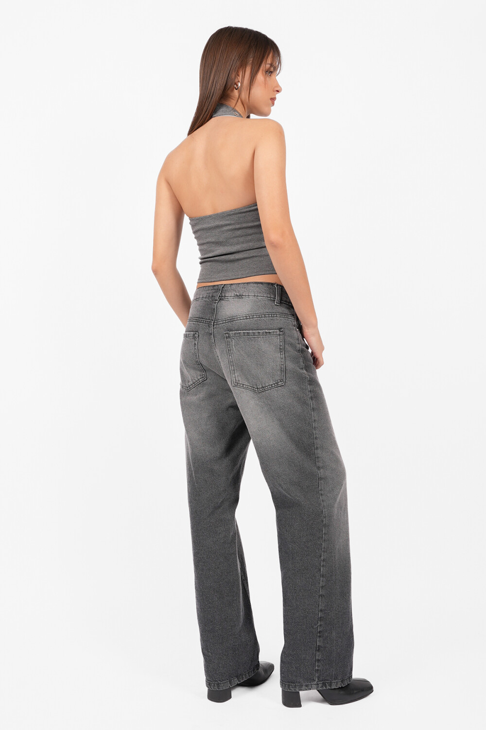 Top Hole Gris Melange
