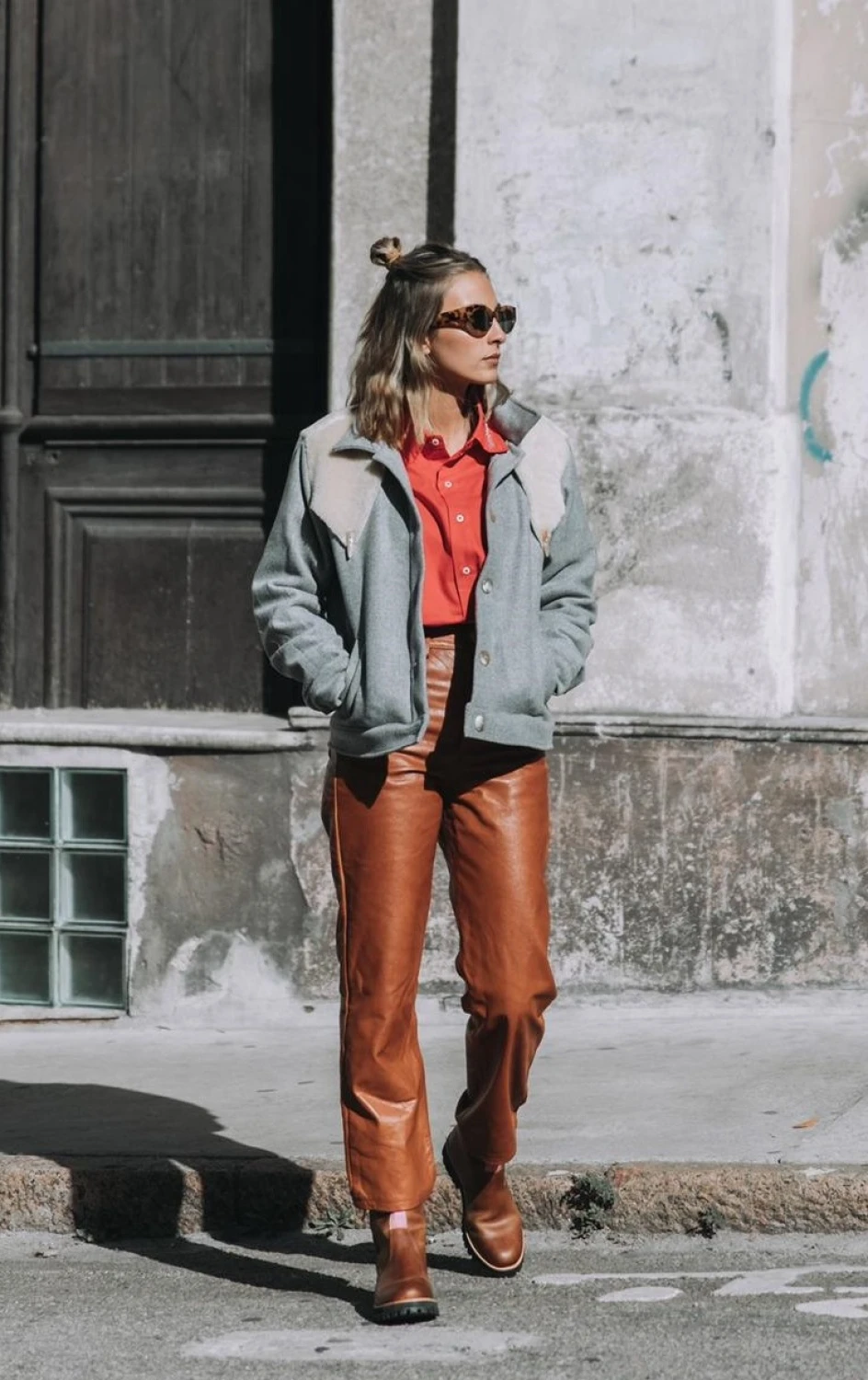 Leather Jeans Crawford