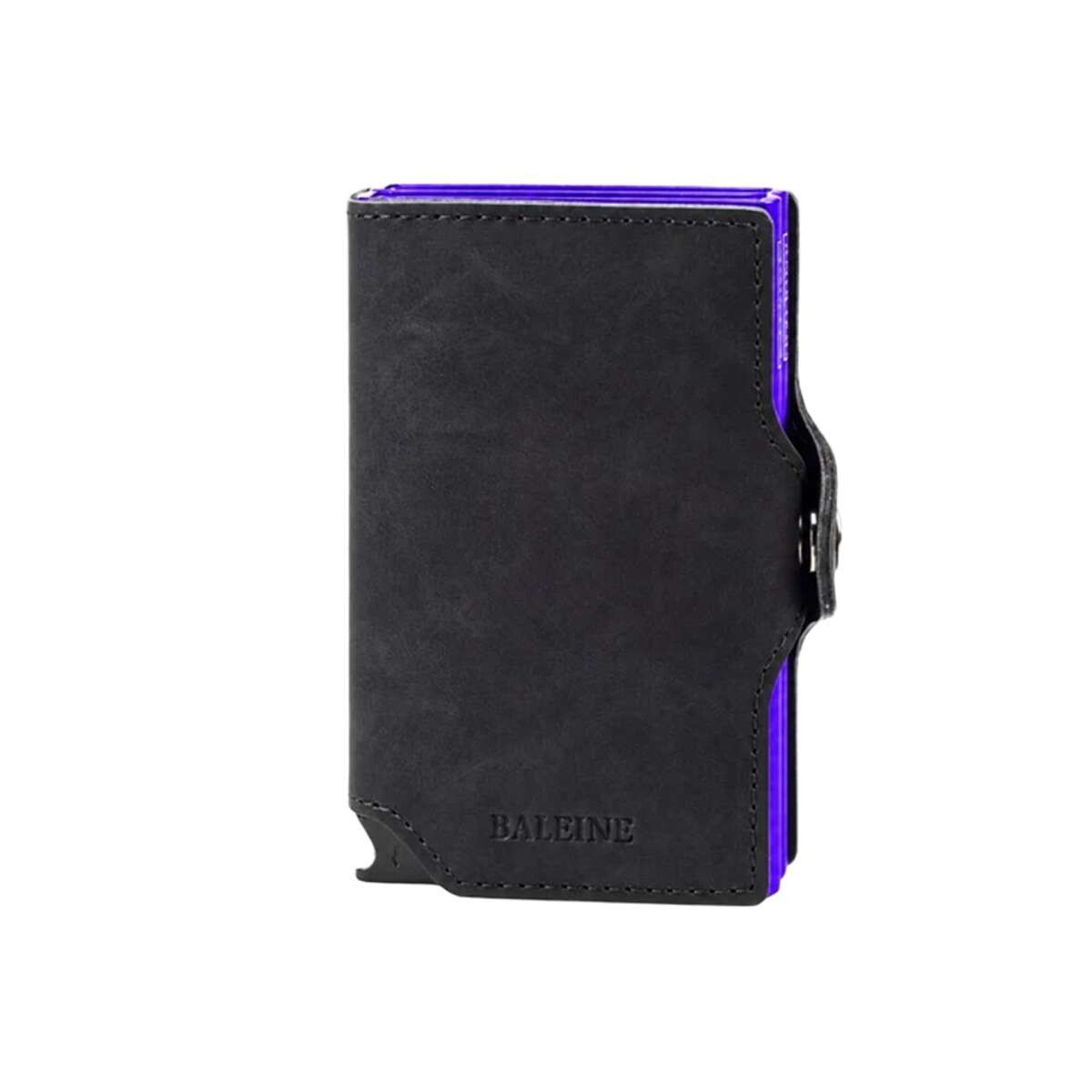 Billetera Baleine Double Kansas Zipper - Lavanda 