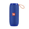 Parlante portátil bluetooth TG116 cilindro simil flip azul Parlante portátil bluetooth TG116 cilindro simil flip azul