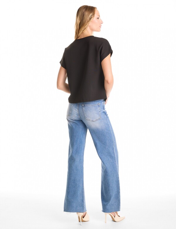 Blusa Cristales NEGRO