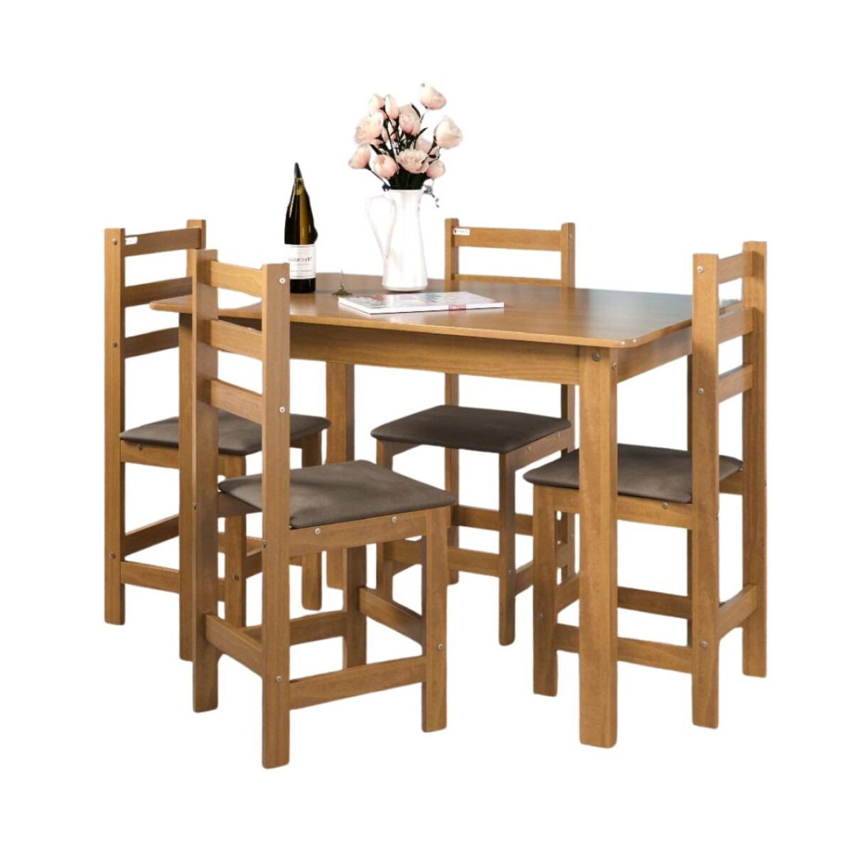 Juego de Comedor 4 Sillas Amazonas 