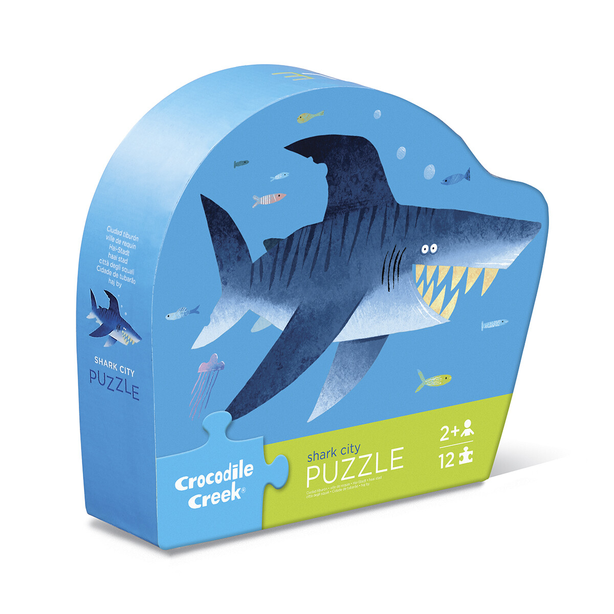 Puzzle Crocodile Creek 12 Piezas 20 x 30 cm - Tiburón 