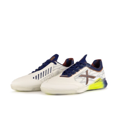 Championes Munich de Hombre RONDO 26 4770026 WHITE/GREEN/BLUE