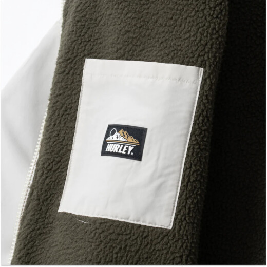 Campera Hurley Boulder Reversible Burrito - Verde Campera Hurley Boulder Reversible Burrito - Verde