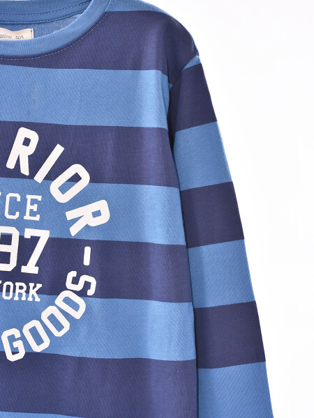 REMERA DARIEL AZUL