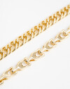 Pulseras Flexibles Sets Metal Set Pulseras Flexibles Metal - Dorado