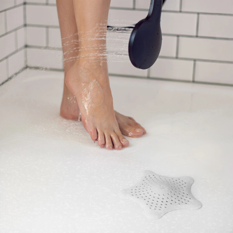 Filtro Silicona para Desagüe de Pileta u Baño Umbra Blanco