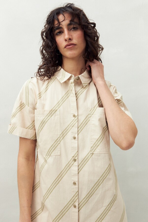 VESTIDO SHIRU Rayas