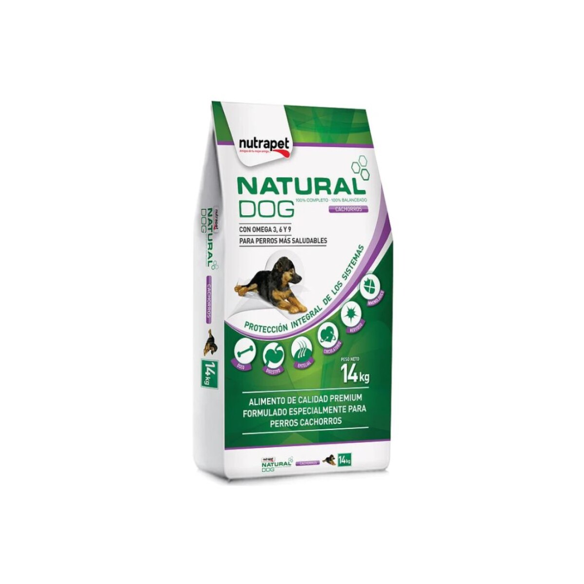 Natural Dog Cachorro 14kg | Crecimiento Saludable 