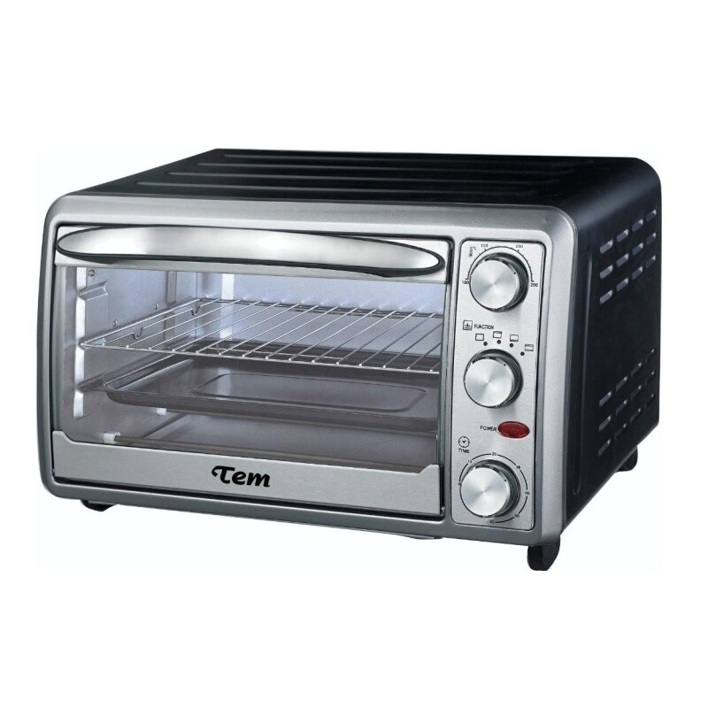 Horno De Mesa Eléctrico Tem T1leo22 22l Negro/acero 220v Horno De Mesa Eléctrico Tem T1leo22 22l Negro/acero 220v