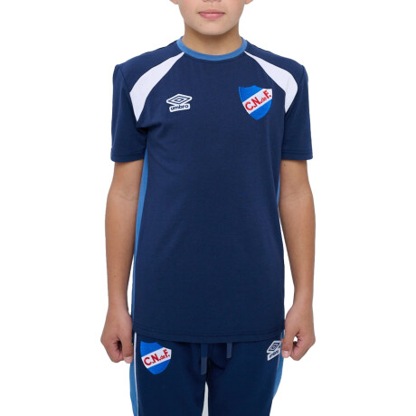 Remera Umbro Nacional Nexo de niño Black