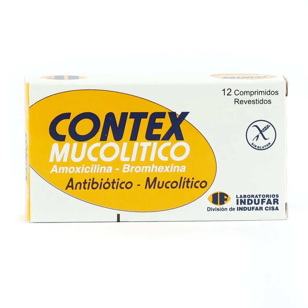 Contex Mucolitico Caja X 12 Comp.