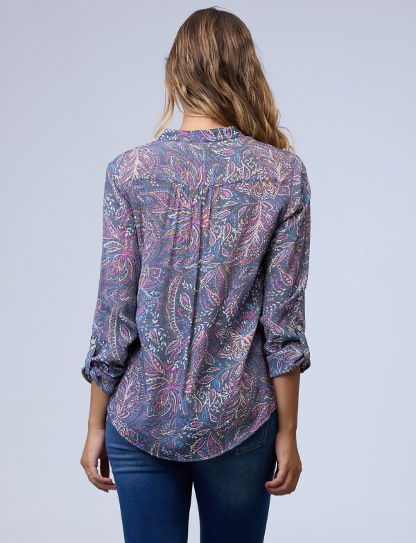 Camisa Print GRIS/MULTI