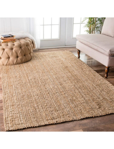 ALFOMBRA DE YUTE NATURAL. 90X150CM ALFOMBRA DE YUTE NATURAL. 90X150CM