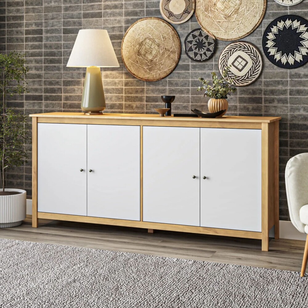 Cómoda 4 Puertas - Mari Blanco