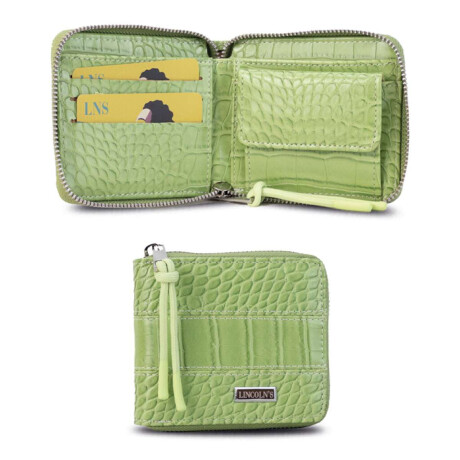 Billetera Candela Croco Lima