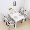 Set 6 Fundas Para Silla Cubre Asientos Estampada Triángulos