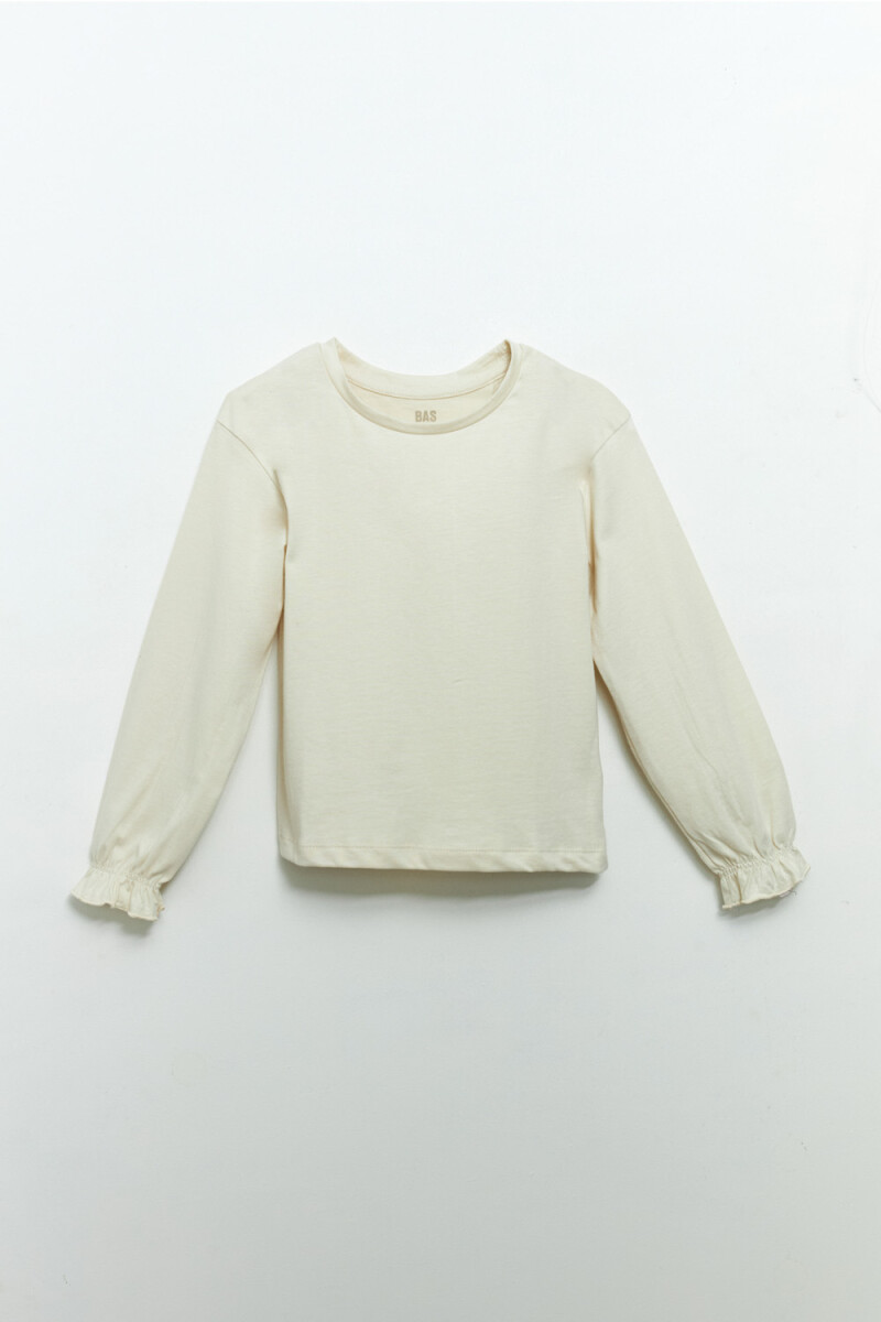 Remera manga larga - Gris 