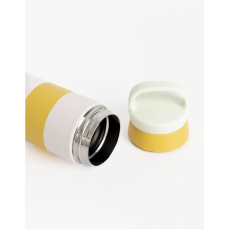 Botella Metálica Rayada Combinacion Multicolor