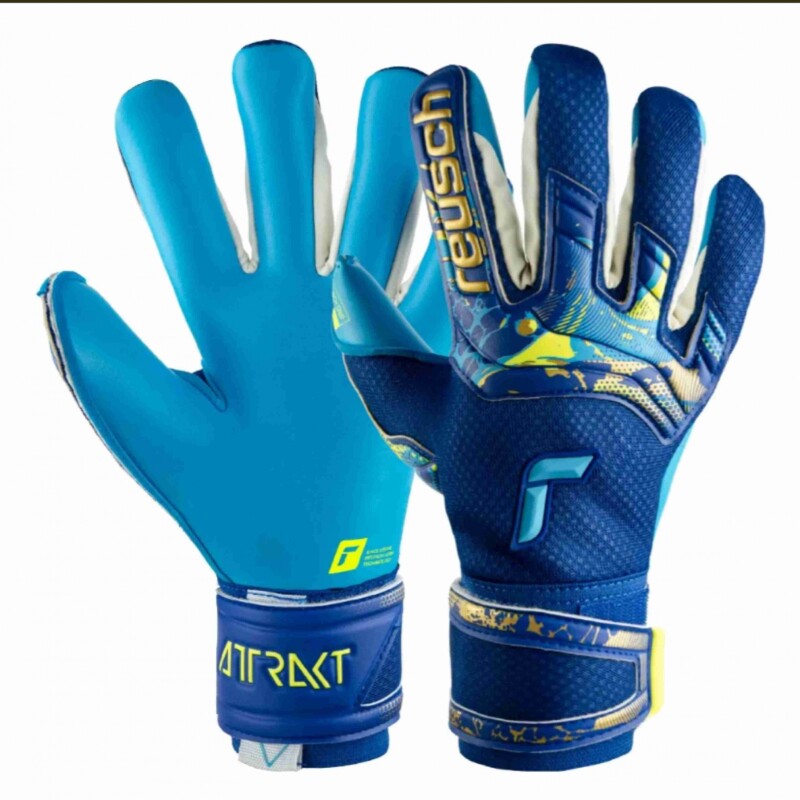 Guantes De Golero Reusch / Attrakt Aqua Guantes De Golero Reusch / Attrakt Aqua