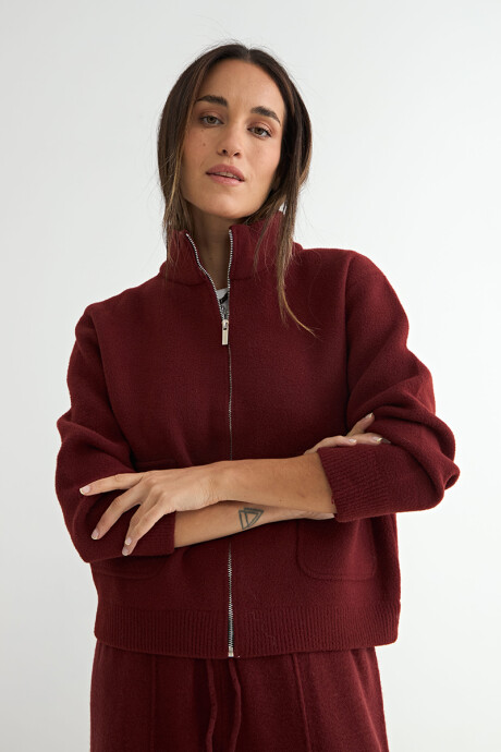 ABRIGO GENTIANA C/CIERRE BORDO