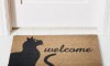 Felpudo Coco - 40x60 cm Welcome Gato