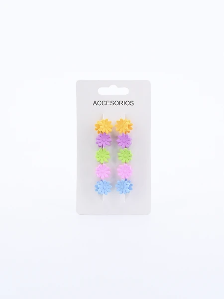 PINZAS PACK x 10 MULTICOLOR