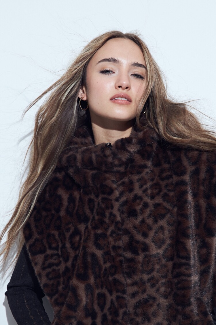 CHALECO FRILLY ANIMAL Animal Print