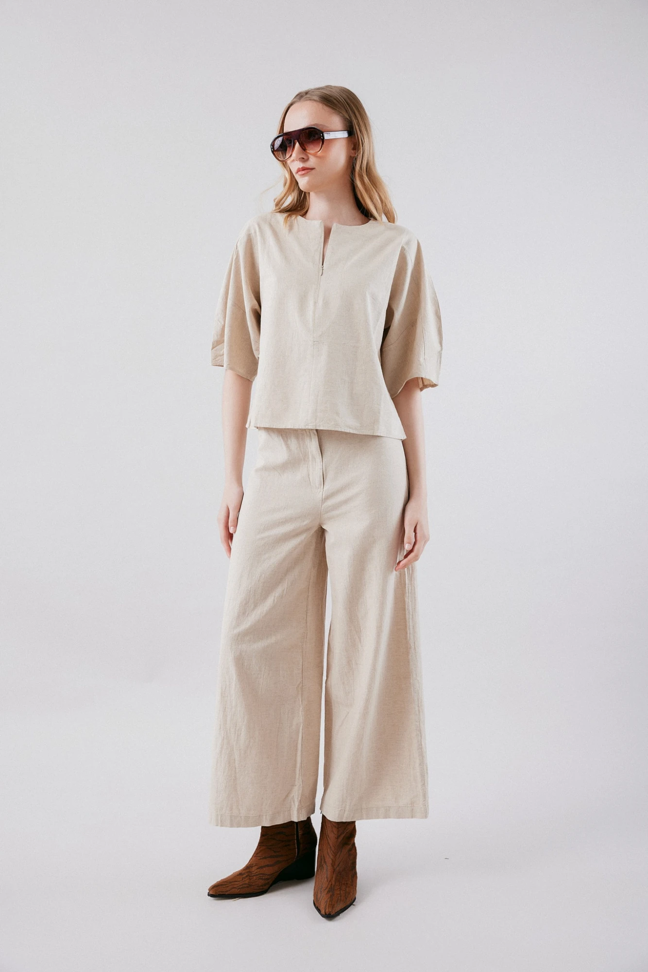 Pantalon Theodoro beige l