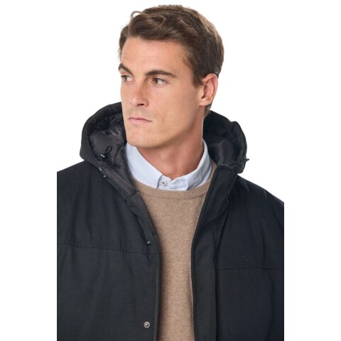 CAMPERA REVERSIBLE S-4XL NEGRO
