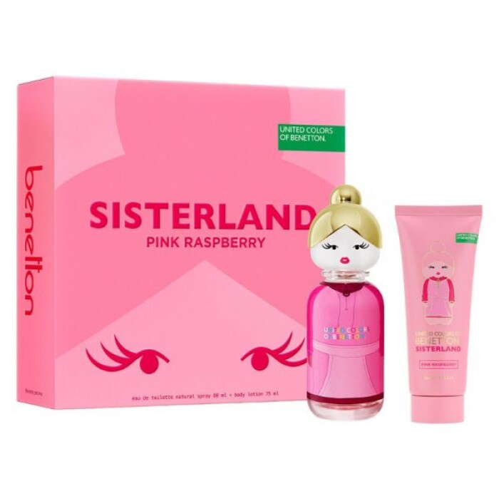 BNT SISTERLAND PINK RASP EDT 80ML + BL75 única