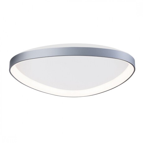 Plafón LED, Diseño triangular, Dimerizable 48W 65CM PLATA