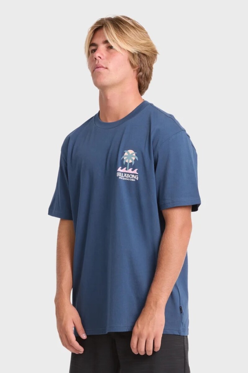 REMERA PORTAL PREMIUM SS A-azul