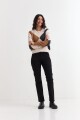 Sweater con rombos GRIS OSCURO