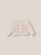 Chaqueta Con Bordados Crudo