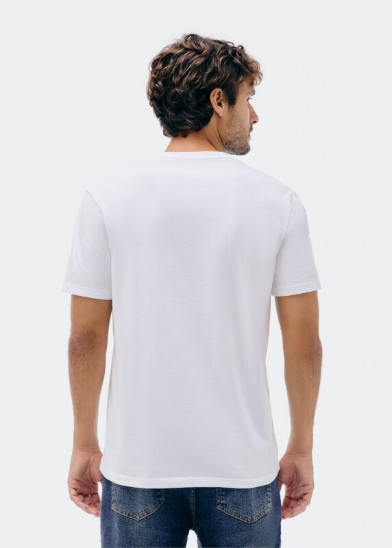 CAMISETA MM MASC BLANCO