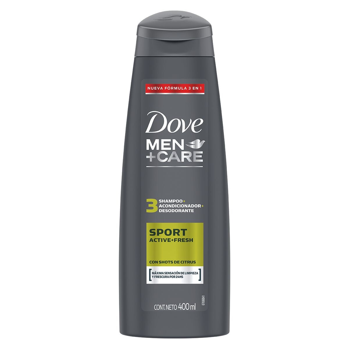 DOVE MEN SHAMPOO SPORT 3EN1SHAM/ACON/DEO 