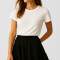 Falda Gratan Negro