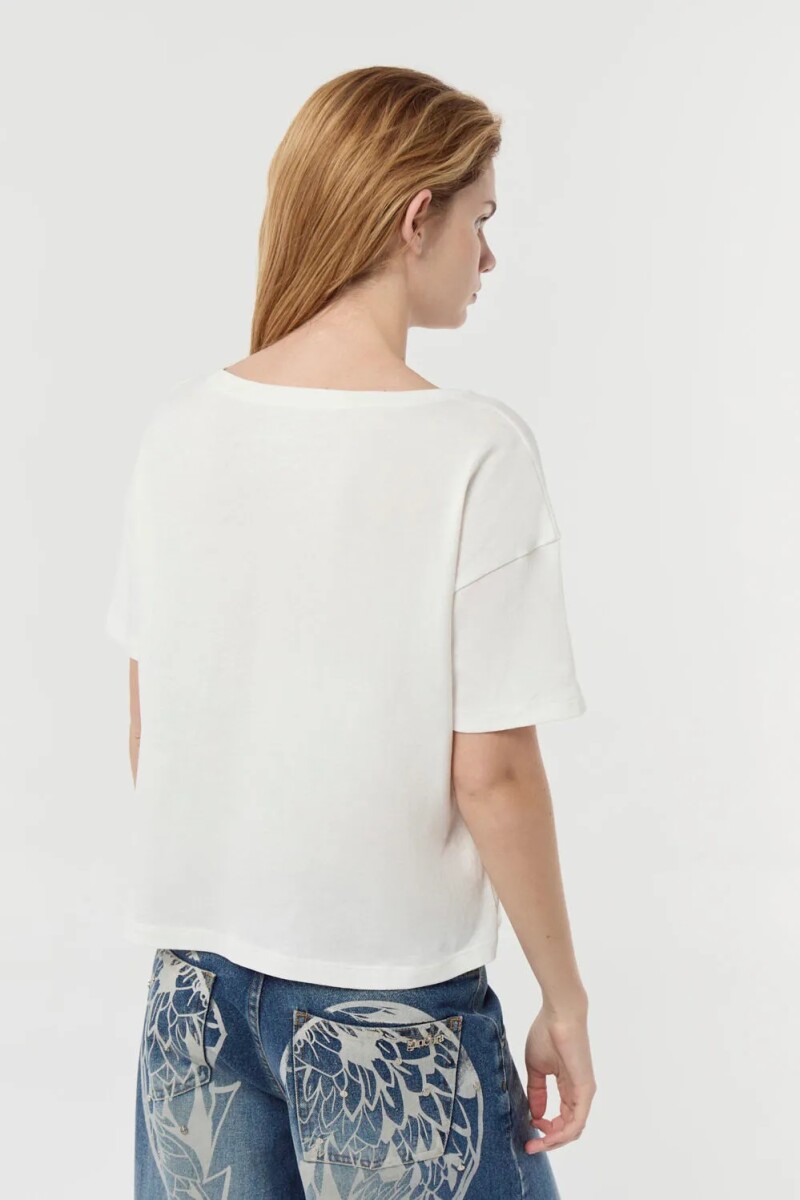 REMERA CLAY Off White